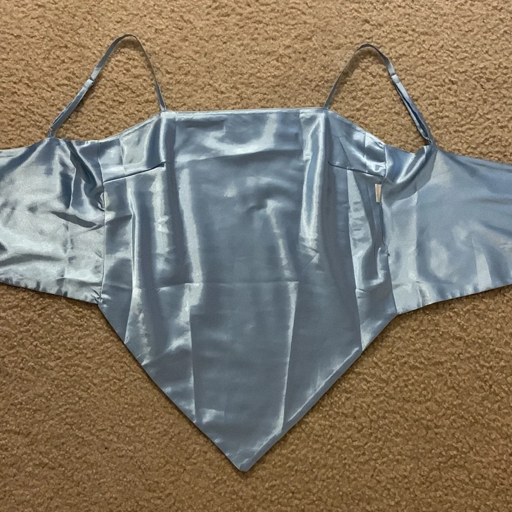 Light blue bandana top - Picture 3 of 4